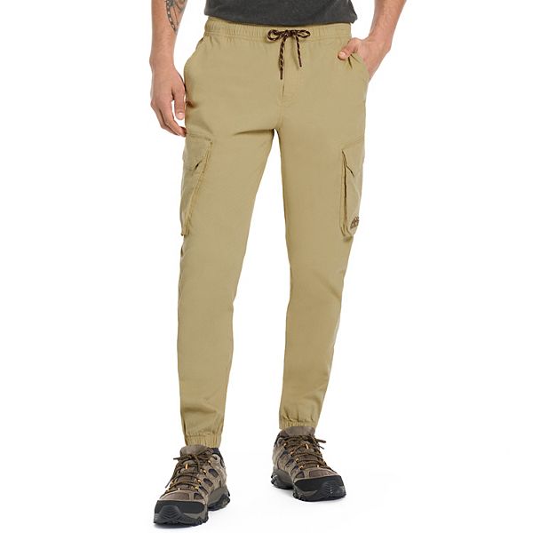 Myly Mid-Rise Cargo Jogger Pant - Tan - Body Glove