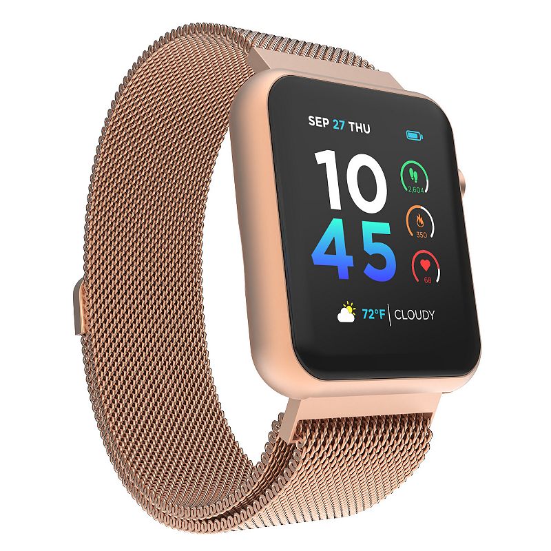 iTouch Air 4 Smart Watch with Mesh Strap, Rose Gold Rose Gold