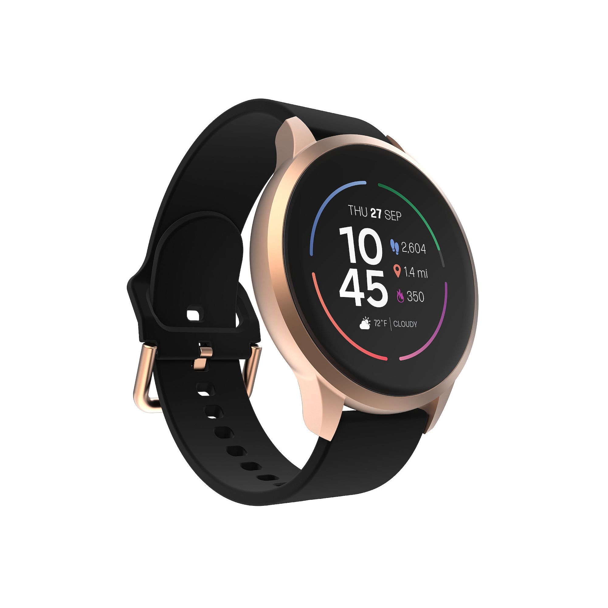 iTouch Sport 4 Fitness Smart Watch, Rose Gold Black