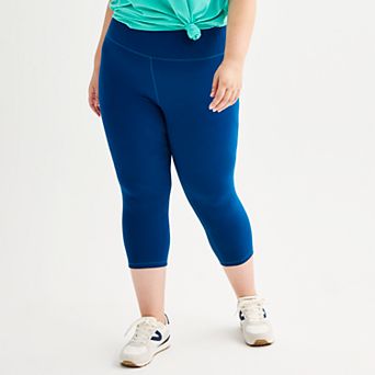 Plus Size Tek Gear® Essential Soft Capri Leggings