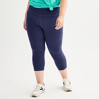 Plus Size Tek Gear® Essential Soft Capri Leggings