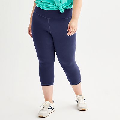 Plus Size Tek Gear® Essential Soft Capri Leggings