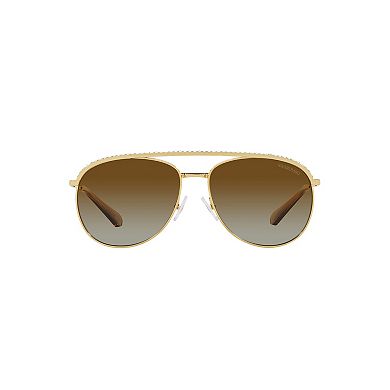 Women's Swarovski 0SK7005 58mm Aviator Polarized Sunglasses