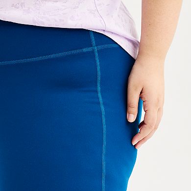 Plus Size Tek Gear® Essential Soft 7/8 Leggings