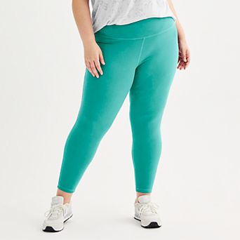 Plus Size Tek Gear® Essential Soft 7/8 Leggings