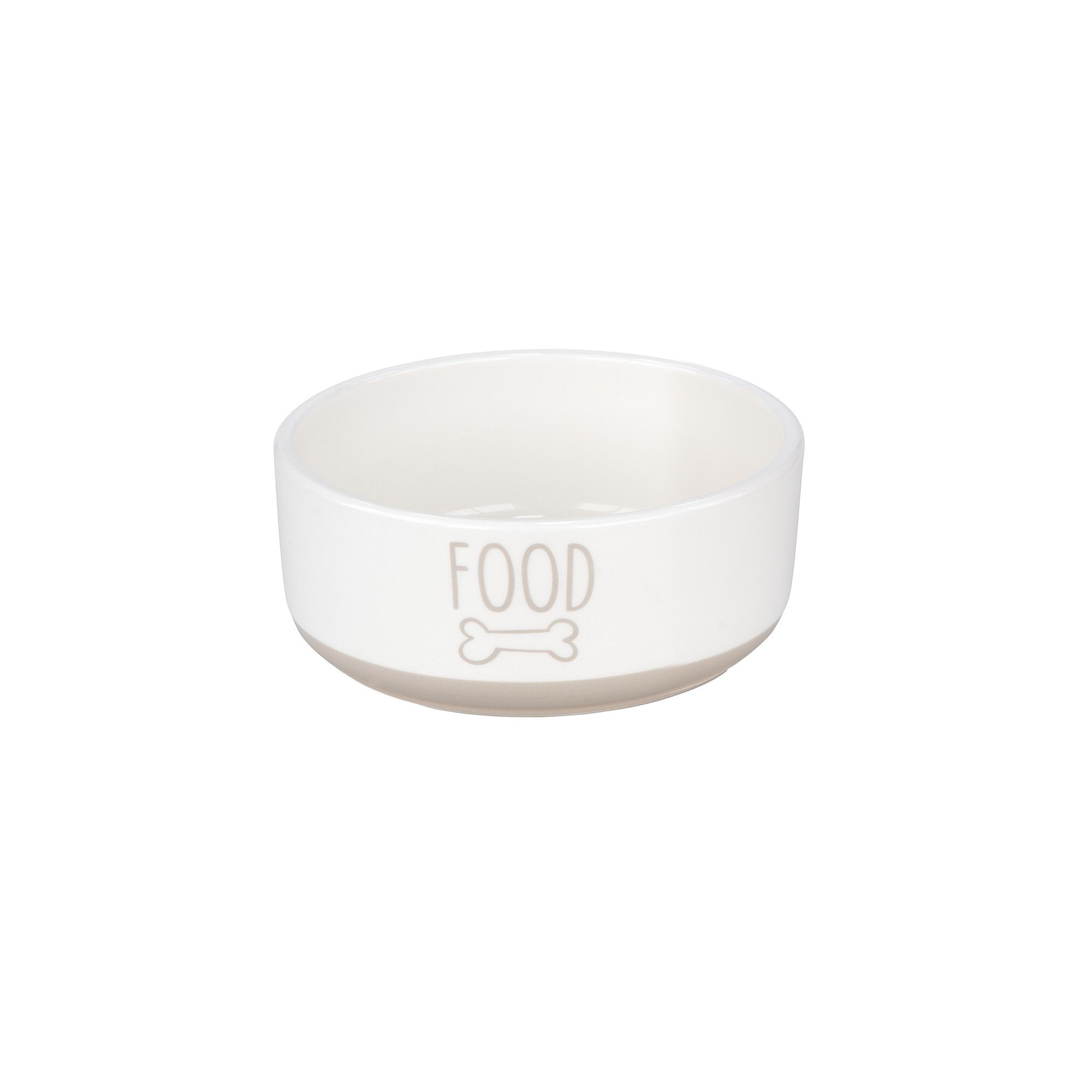 SportPet Tan Color Block Pet Bowl, Food