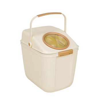 SportPet Tan Plastic Food Storage Container
