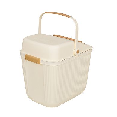 SportPet Tan Plastic Food Storage Container