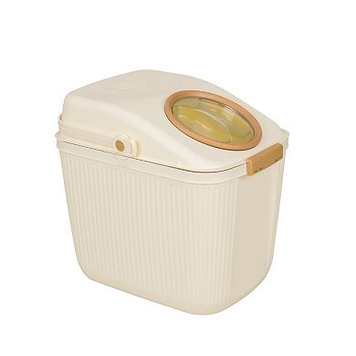 SportPet Tan Plastic Food Storage Container