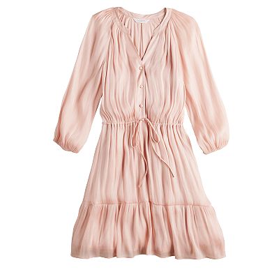 Women's LC Lauren Conrad Button Front Short Dress