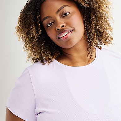 Plus Size Tek Gear® Mesh Tee