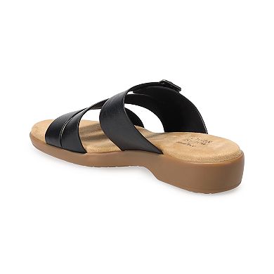 Croft & Barrow® Women's Comfort Slide Sandals