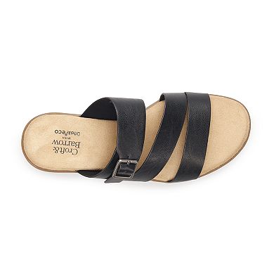 Croft & Barrow® Women's Comfort Slide Sandals