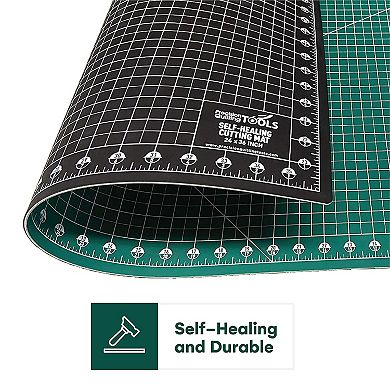 Self Healing Double Sided Rotary Cutting Mat for Sewing, Quilting, and Crafts