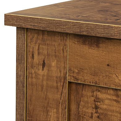 Modern Wood Buffet Sideboard with 2 doors&1 Storage and 2drawers -Entryway Serving Storage Cabinet Doors-Dining Room Console