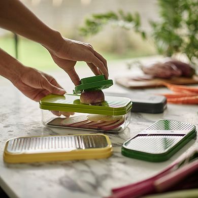 Joseph Joseph Multi-Prep Compact 4-in-1 Chop, Grate and Slice Set