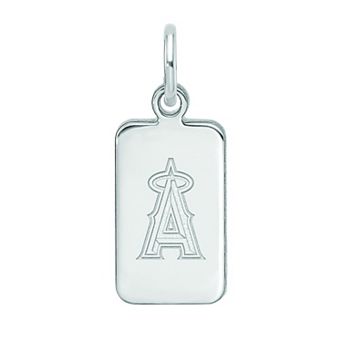 LogoArt Sterling Silver Los Angeles Angels Tag Pendant