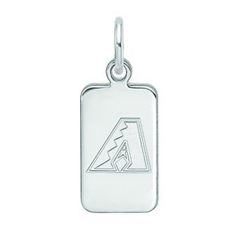 LogoArt Sterling Silver Arizona Diamondbacks Tag Pendant