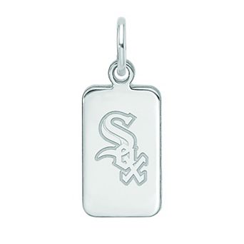 LogoArt Sterling Silver Chicago White Sox Tag Pendant