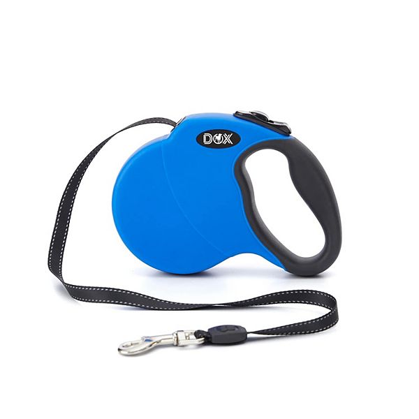Retractable Dog Leash with Strong Reflective Nylon Strips and Break and