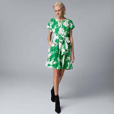 Women s Simply Vera Vera Wang Tie Front Dress