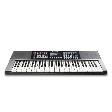 RockJam 61-Key Keyboard Piano with Keynote Stickers & Lessons