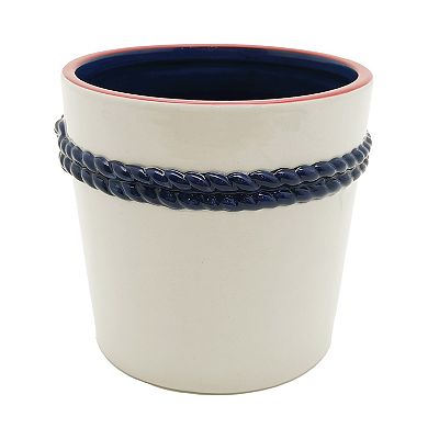 Sonoma Goods For Life Ceramic Knot Planter Table Decor