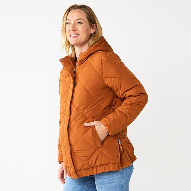 Maternity-jacket, Medium Brown