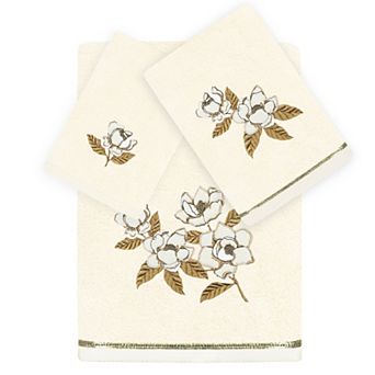 Linum Home Textiles Maggie 3 pc Embellished Towel Set