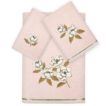 Linum Home Textiles Maggie 3 pc Embellished Towel Set