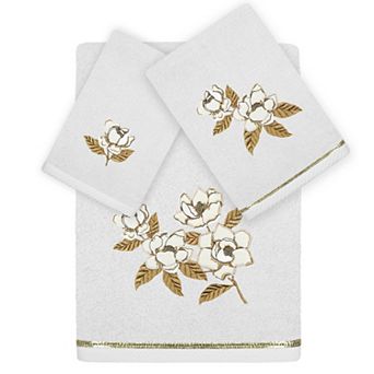 Linum Home Textiles Maggie 3 pc Embellished Towel Set