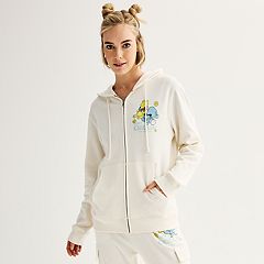 Disney Winnie The Pooh Women's Soft Full Zip Long Sleeve Hoodie