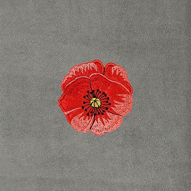 Linum Home Textiles Polly 2-piece Embellished Floral Fingertip Towels Set