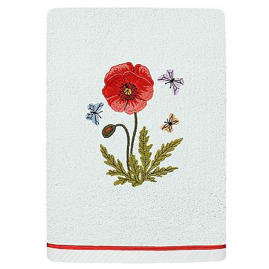 Linum Home Textiles Polly 4-piece Embellished Floral Bath & Hand Towels Set