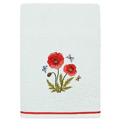 Linum Home Textiles Polly 4-piece Embellished Floral Bath & Hand Towels Set