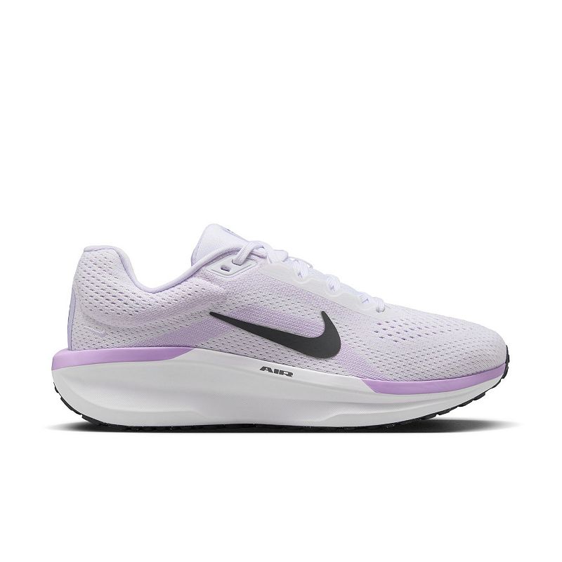Nike Winflo 11 Women's Road Running Shoes, Size: 6.5, White Hydrangeas