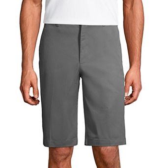Men's Lands' End Plain Front Wrinkle-Resistant Chino Shorts