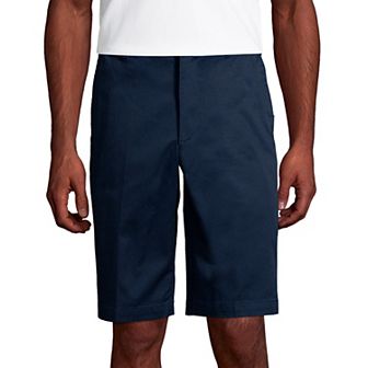 Men's Lands' End Plain Front Wrinkle-Resistant Chino Shorts