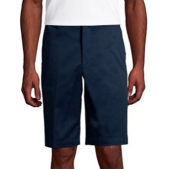 Men's Lands' End Plain Front Wrinkle-Resistant Chino Shorts