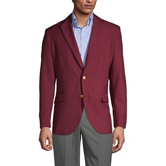 Men's Lands' End Hopsack Blazer