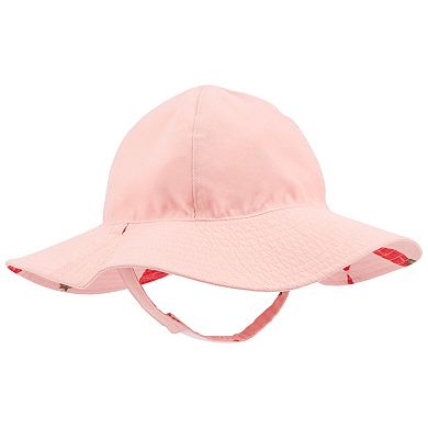 Baby & Toddler Carter's Allover Strawberry Print Reversible Swim Bucket Hat