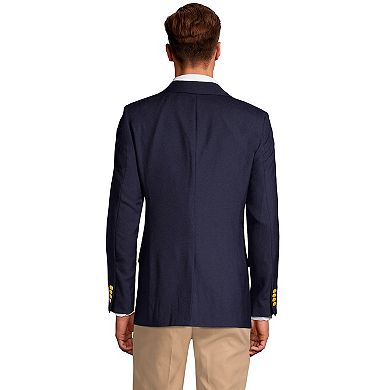 Men's Lands' End Tailored Fit Hopsack Blazer