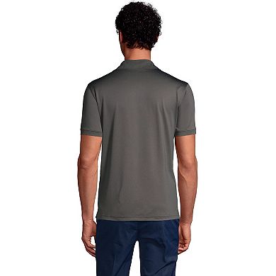 Men's Lands' End Short Sleeve Rapid Dry UPF 50 Polo Shirt