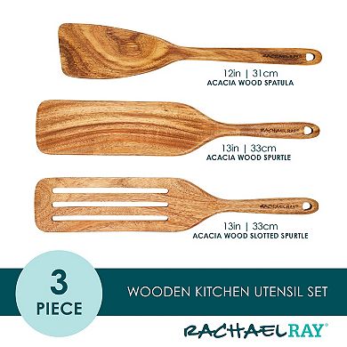 Rachael Ray® Wooden Kitchen Utensil 3-piece Set