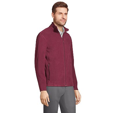 Men's Lands' End Full-Zip Mid-Weight Fleece Jacket