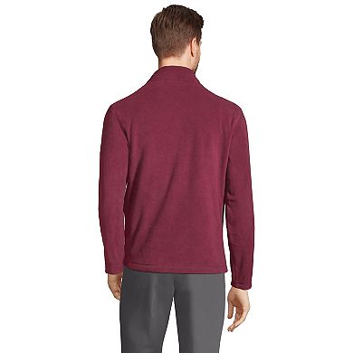 Men's Lands' End Full-Zip Mid-Weight Fleece Jacket