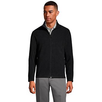 Men's Lands' End Full-Zip Mid-Weight Fleece Jacket