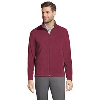 Men's Lands' End Full-Zip Mid-Weight Fleece Jacket