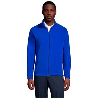 Men's Lands' End Full-Zip Mid-Weight Fleece Jacket