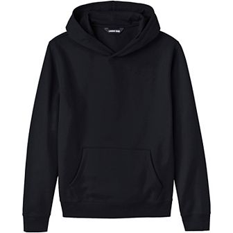 Adult Lands' End School Uniform Hooded Pullover Sweatshirt